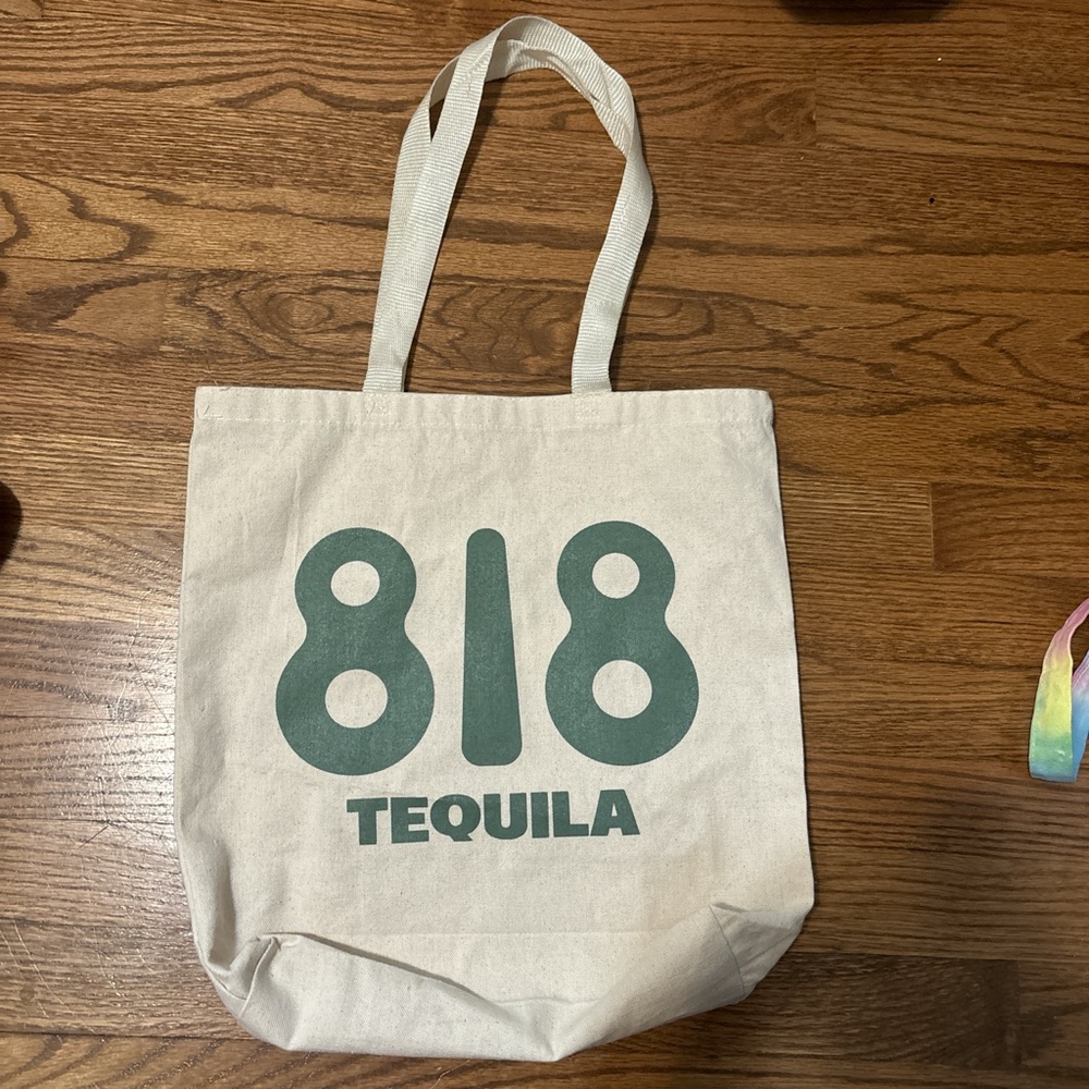818 tequila canvas tote bag